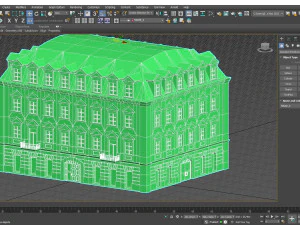 Low Poly PBR City Hause VR Gr&aacute;tis low-poly Modelo 3D