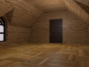Low-poly 3D PBR set Hause VR low-poly Modelo 3D