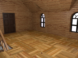 Low-poly 3D PBR set Hause VR low-poly Modelo 3D