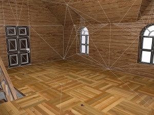 Low-poly 3D PBR set Hause VR low-poly Modelo 3D