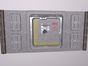 Sci-fi Architecture PBR Panels kitbash Low-poly Modelo 3D