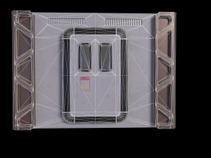 Arquitectura de ciencia ficci&oacute;n Paneles PBR kitbash Low-poly Modelo 3D