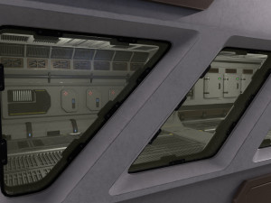 Architecture PBR Space Panels kitbash Low-poly 3D Model