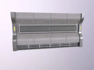 Architecture PBR Space Panels kitbash Low-poly 3D Model