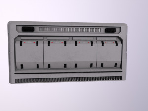 Architecture PBR Space Panels kitbash Low-poly 3D Model