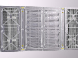 Architecture PBR Space Panels kitbash Low-poly 3D Model