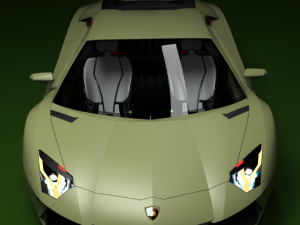 lamborghin aventador 01 3D 모델