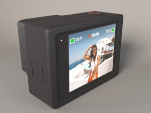 gopro hero 8 black 3D 模型