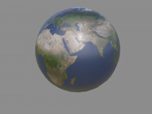 free earth planet all format Model 3D