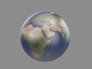 free earth planet all format Model 3D