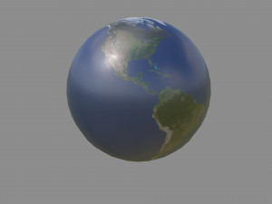 free earth planet all format Model 3D