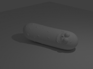 pickle rick Modelo 3D