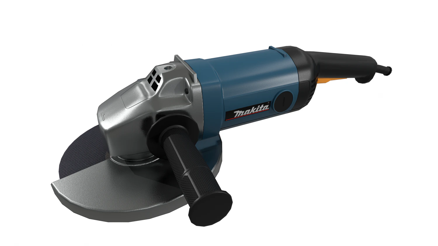 angle grinder makita clean 3D Model .c4d .max .obj .3ds .fbx .stl .blend