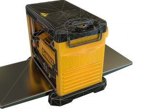 dewalt planer thicknesser clean Modello 3D