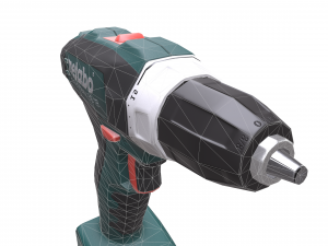 metabo cordless drill screwdriver clean Modelo 3D