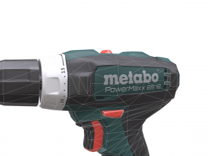 metabo cordless drill screwdriver clean Modelo 3D