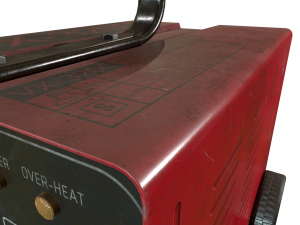 welding machine used old dirty 3D Model