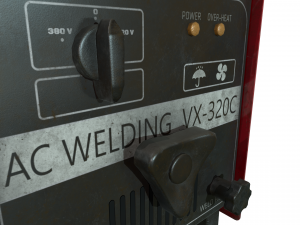 welding machine used old dirty 3D Model