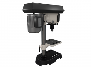 drilling machine clean low-poly 3D Model