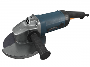 angle grinder used dirty game-ready Modèle 3D