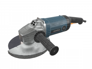 angle grinder used dirty game-ready 3D 模型