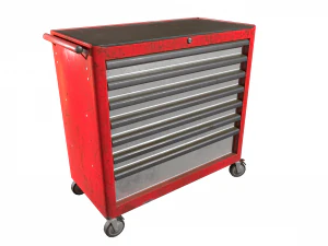 la cassetta degli attrezzi utilizzava il gioco sporco a basso numero di poligoni Modello 3D