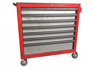 toolbox used dirty low-poly-game-ready 3D Model