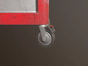 toolbox used dirty low-poly-game-ready 3D Model