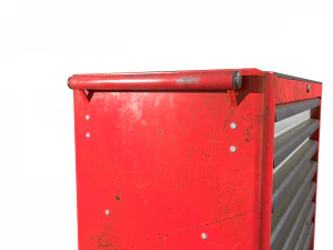 toolbox used dirty low-poly-game-ready 3D Model
