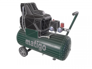 compressor dirty game-ready 3D Model