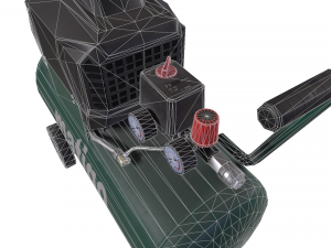 compressor dirty game-ready 3D Model