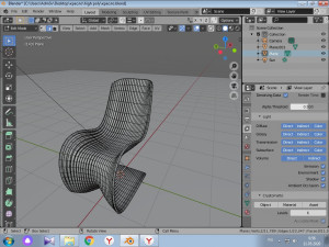 pipo chair Modelo 3D