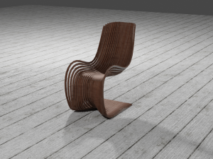 pipo chair Modelo 3D
