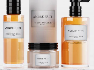 Meson christian dior - bathroom accessories 3D Model