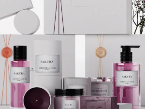 Meson christian dior - bathroom accessories 3D Model