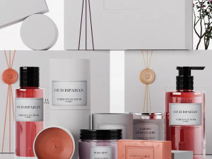 Meson christian dior - bathroom accessories 3D Model