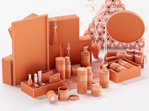 Meson christian dior - bathroom accessories Modèle 3D