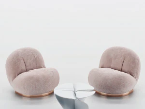 Poltrona Gubipacha Modello 3D