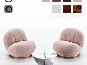 Gubipachaloungechair 3D-Modell