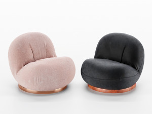 Gubipachaloungechair 3D-Modell