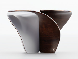 Gubipachaloungechair 3D-Modell