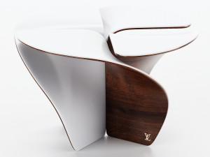 Gubipachaloungechair 3D-Modell