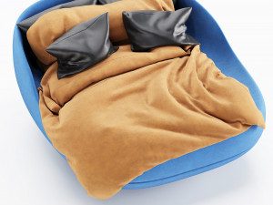 Martian bed Modèle 3D