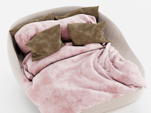 Martian bed Modèle 3D