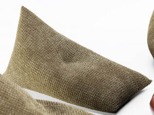 knitted bean bag 3D 模型