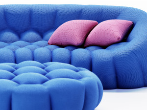 Bubble canape 3D-Modell