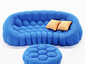 Bubble canape 3D-Modell