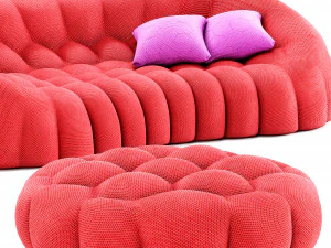 Canap&eacute; &agrave; bulles Modèle 3D