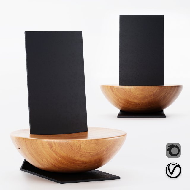 Solo chair 3D Model .c4d .max .obj .3ds .fbx .stl .blend 