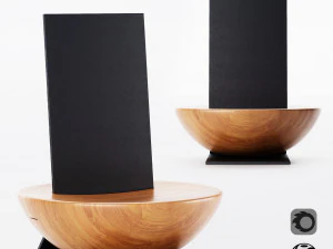 Kursi tunggal Model 3D